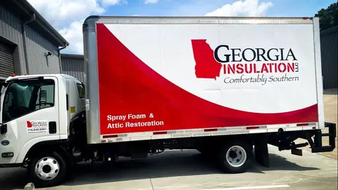 Georgia Insulation box truck