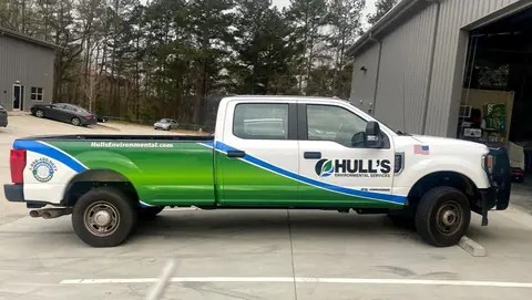 Full-color pickup wrap
