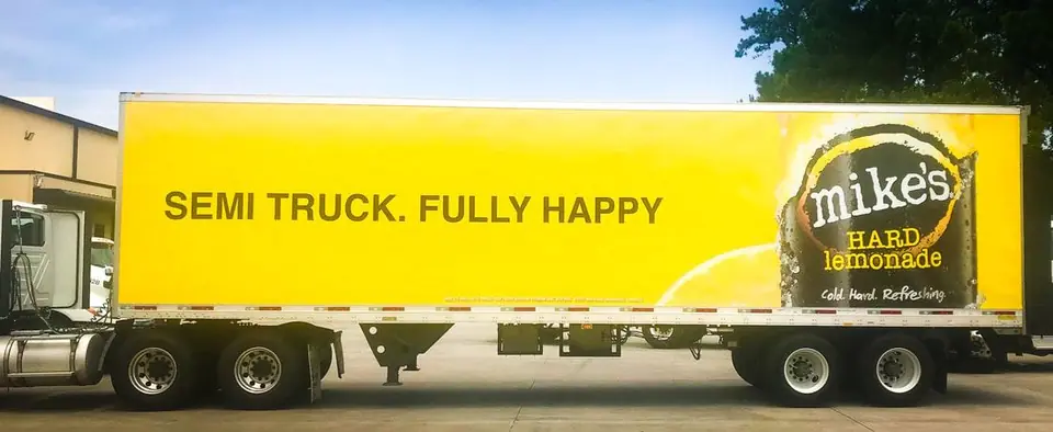 Semi truck trailer
