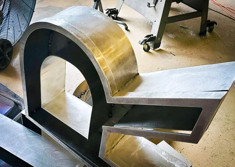 CNC-cut dimensional letters