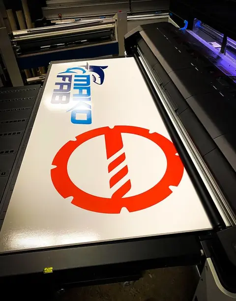 CNC-cut printed panels