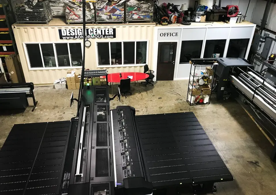 New production equipment on the ADnormous shop floor