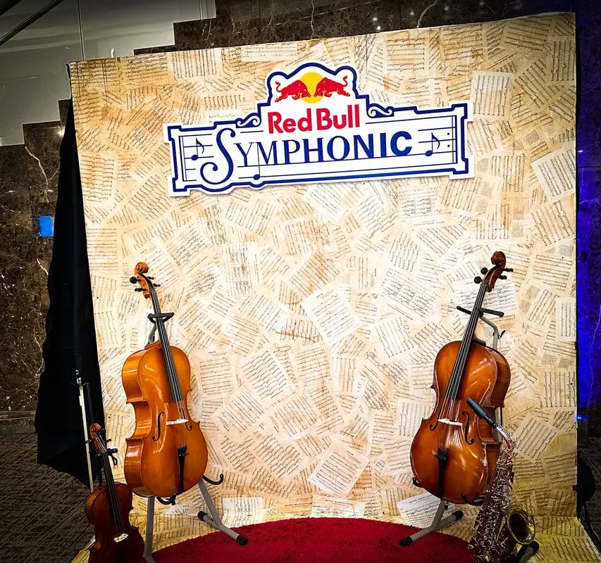 Red Bull Symphonic backdrop