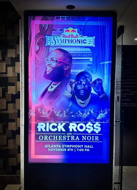 Red Bull Symphonic — digital poster